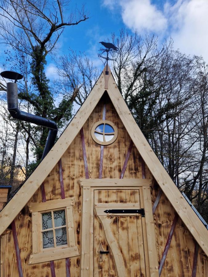 Les Cabanes Feeriques Du Cheix Saint-Diery Extérieur photo