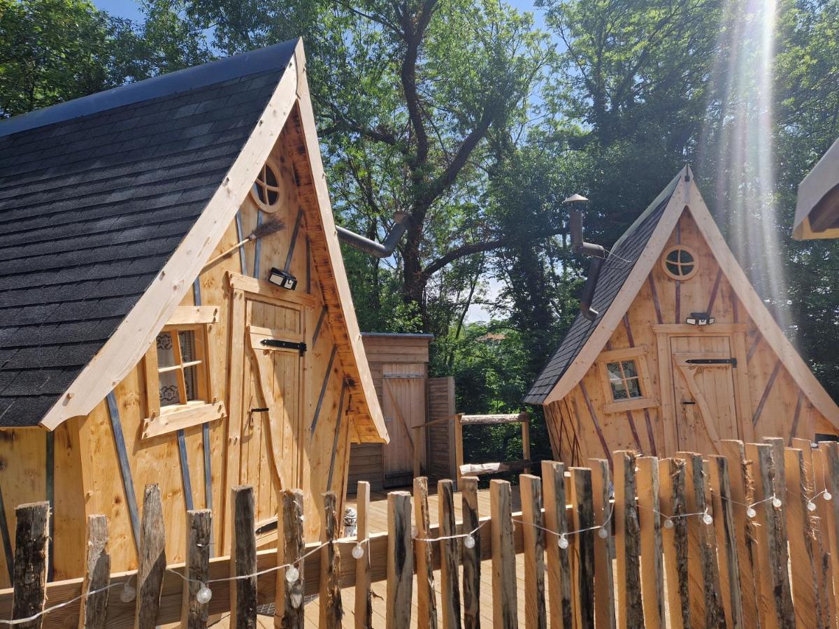 Les Cabanes Feeriques Du Cheix Saint-Diery Extérieur photo