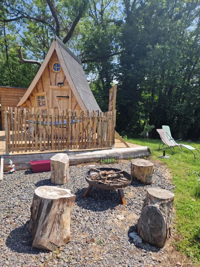 Les Cabanes Feeriques Du Cheix Saint-Diery Extérieur photo